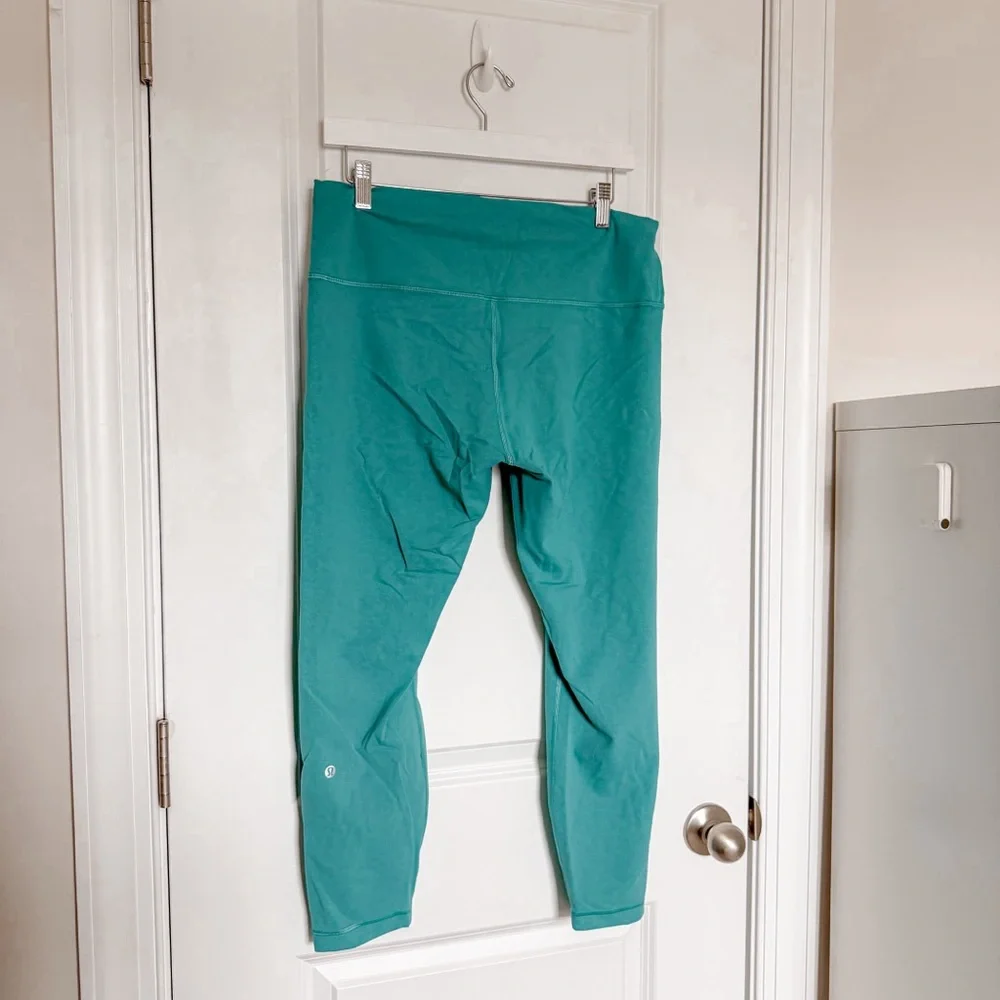 Lululemon Wunder Train High-Rise Tight 25 Leggings Blaze Maldives Green